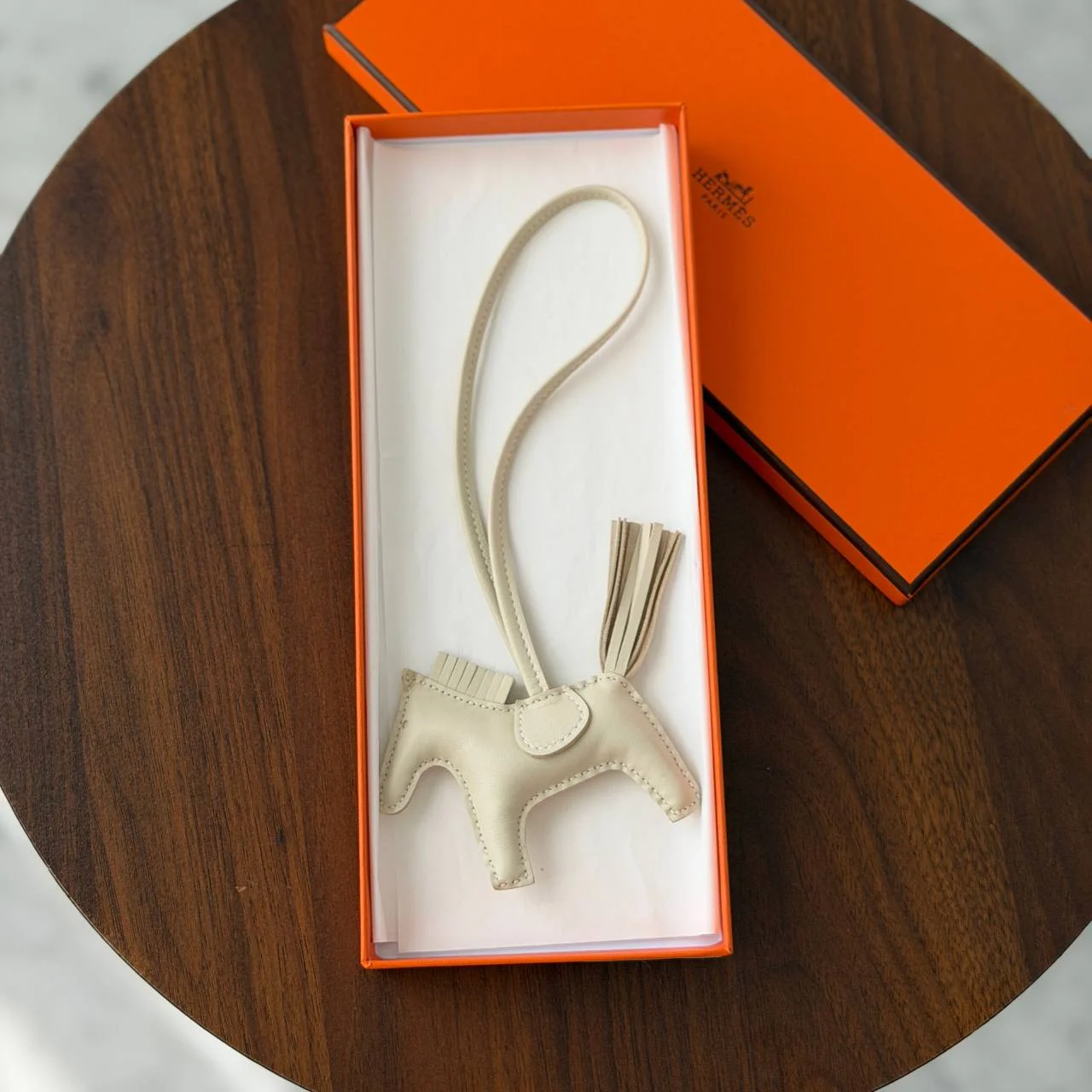 Hermes Hermes Rodeo PM Craie / Craie / Craie