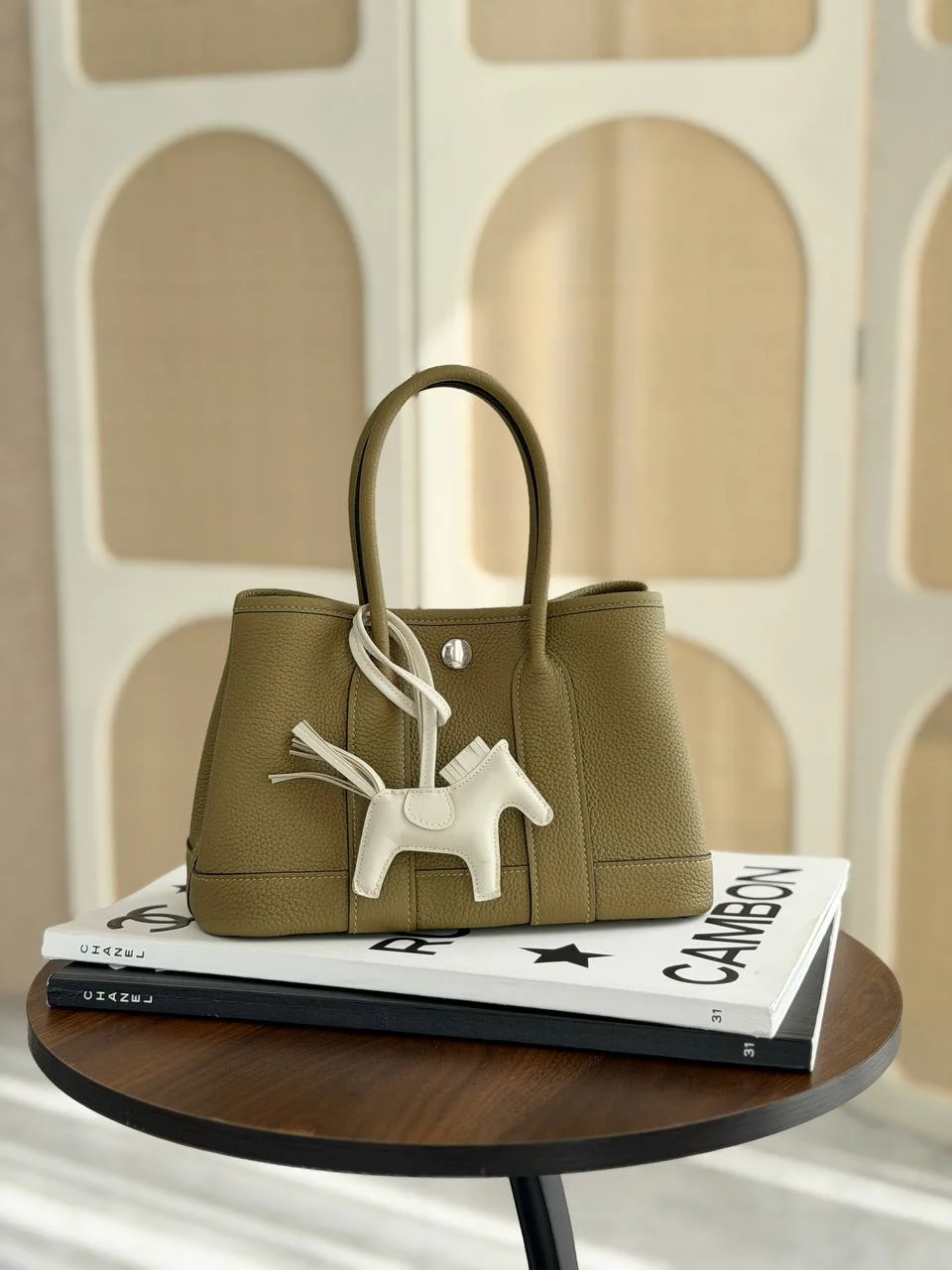 Hermes Hermes Rodeo PM Craie / Craie / Craie