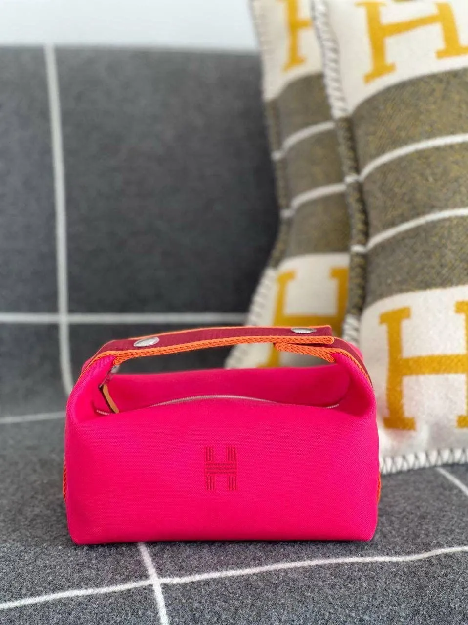 Hermes Hermes Bride A Brac PM Hibiscus