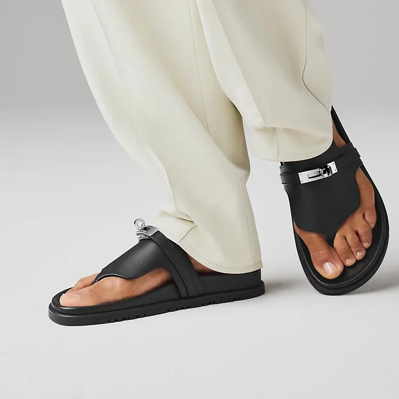 Hermes Empire Sandal Noir / Black - photo 3