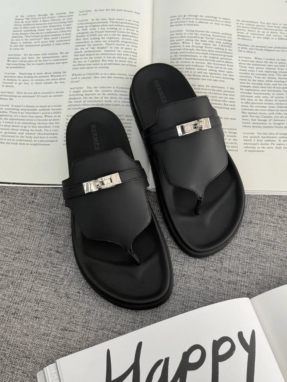 Hermes Hermes Empire Sandal Noir / Black