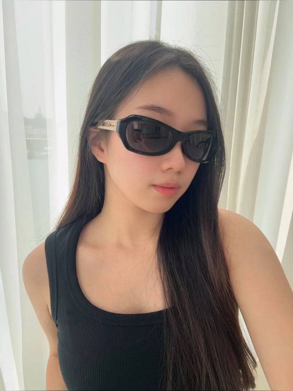 Chanel Rectangle Sunglasses Peggy Gou Acetate Woven Pink White - photo 5