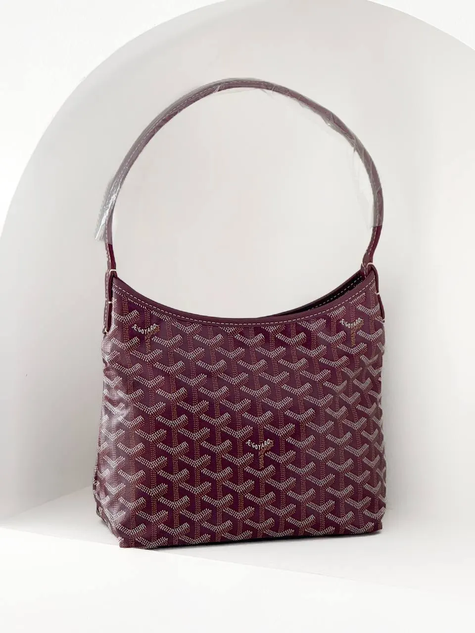 Goyard Mini Boheme Hobo - Burgundy