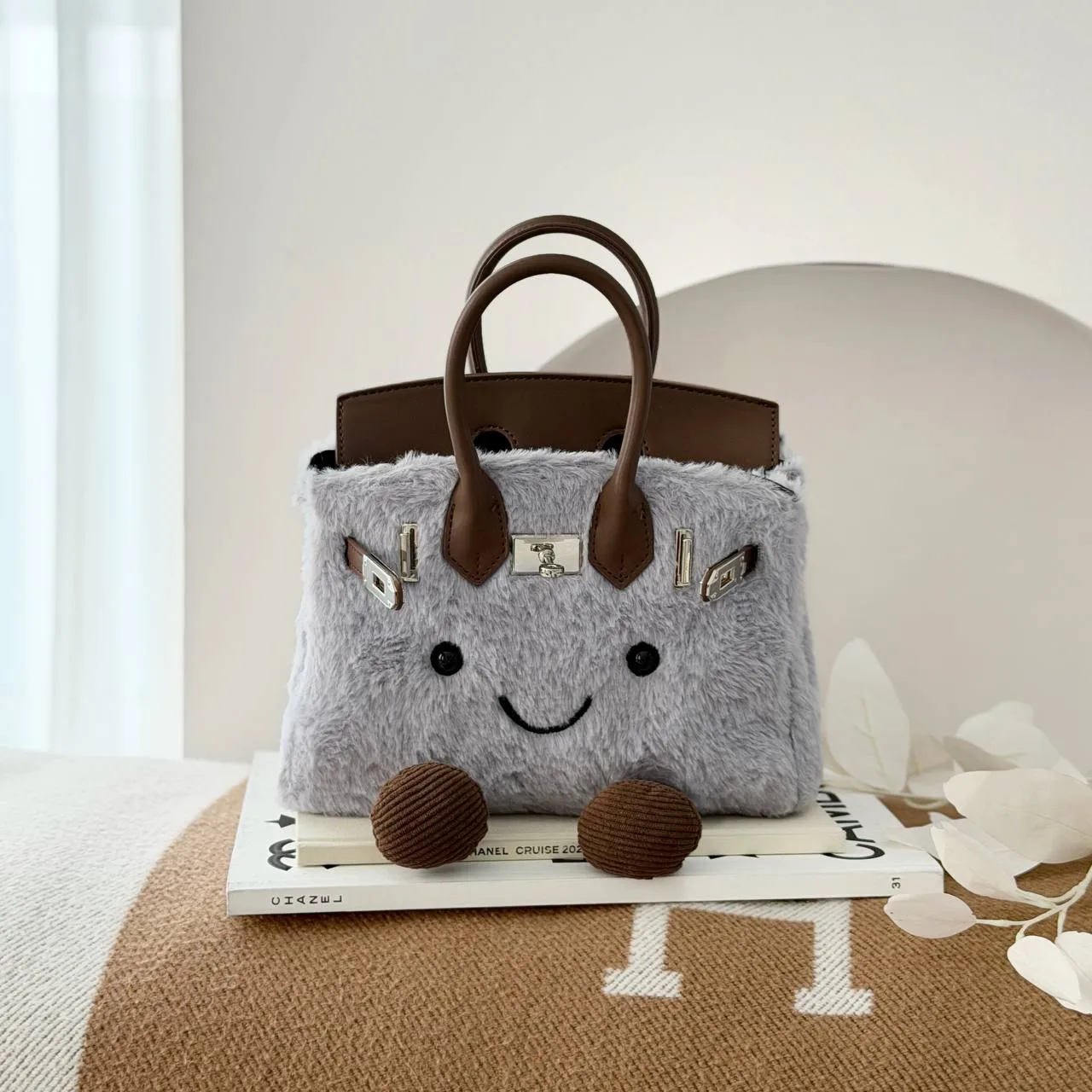 Jellycat Jellycat Birkin Medium Grey