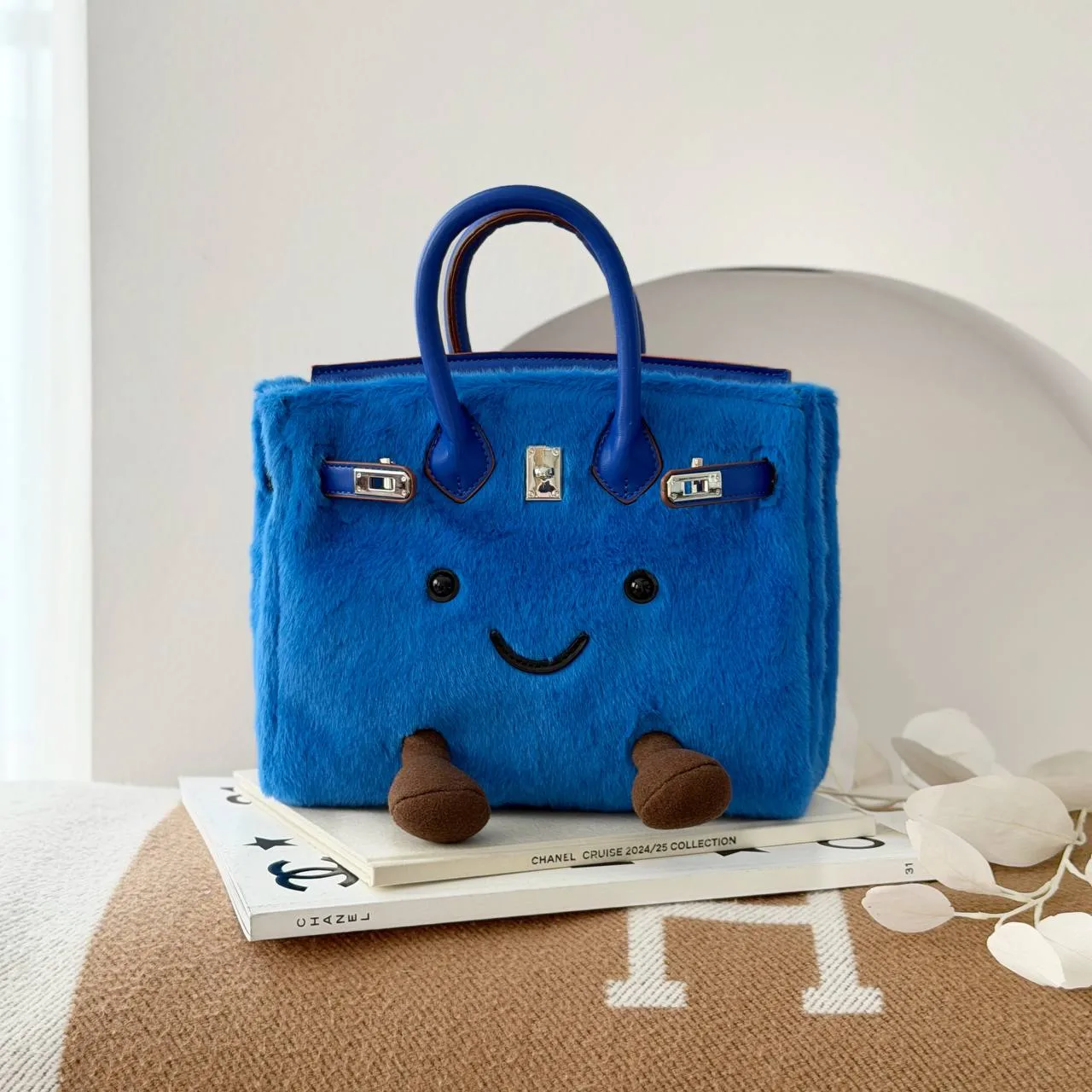 Jellycat Jellycat Birkin Medium Blueberry Joy