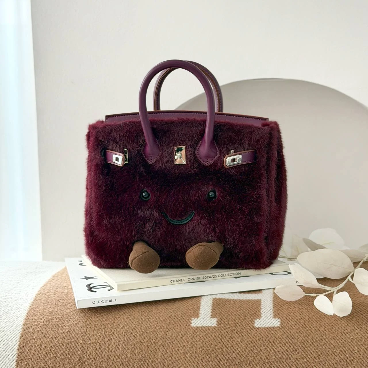 Jellycat Jellycat Birkin Medium Lilac Eggplant Purple