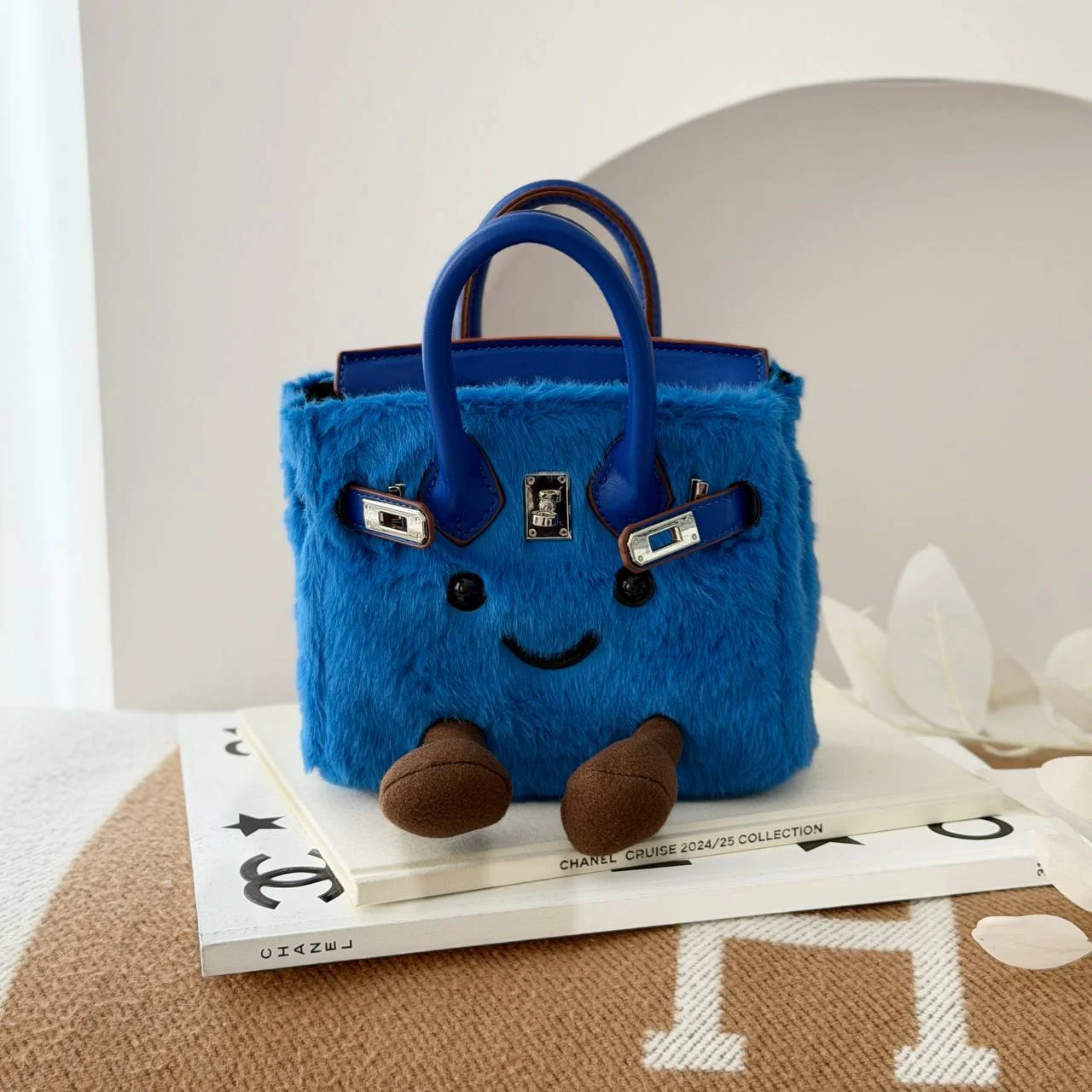 Jellycat Jellycat Birkin Small Blue Trumpet