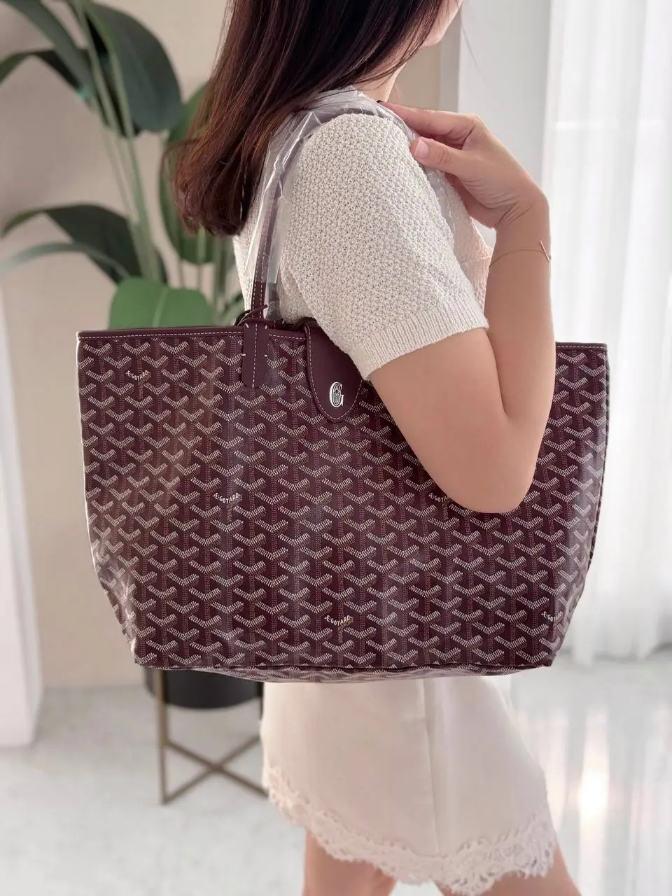 GOYARD Goyard St Louis PM With Clip