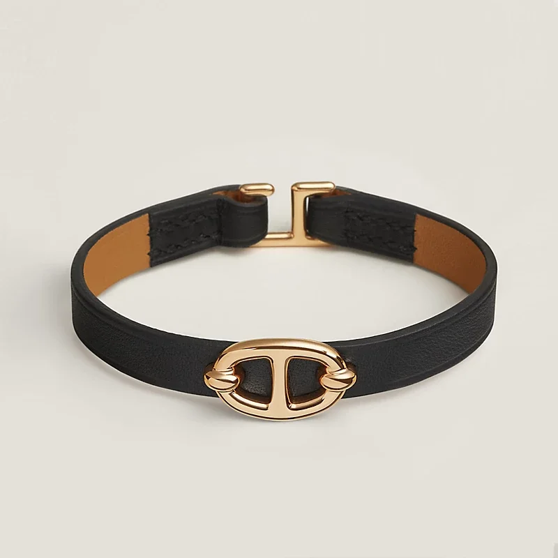 Hermes Mini Thalassa Bracelet Black GHW - photo 3