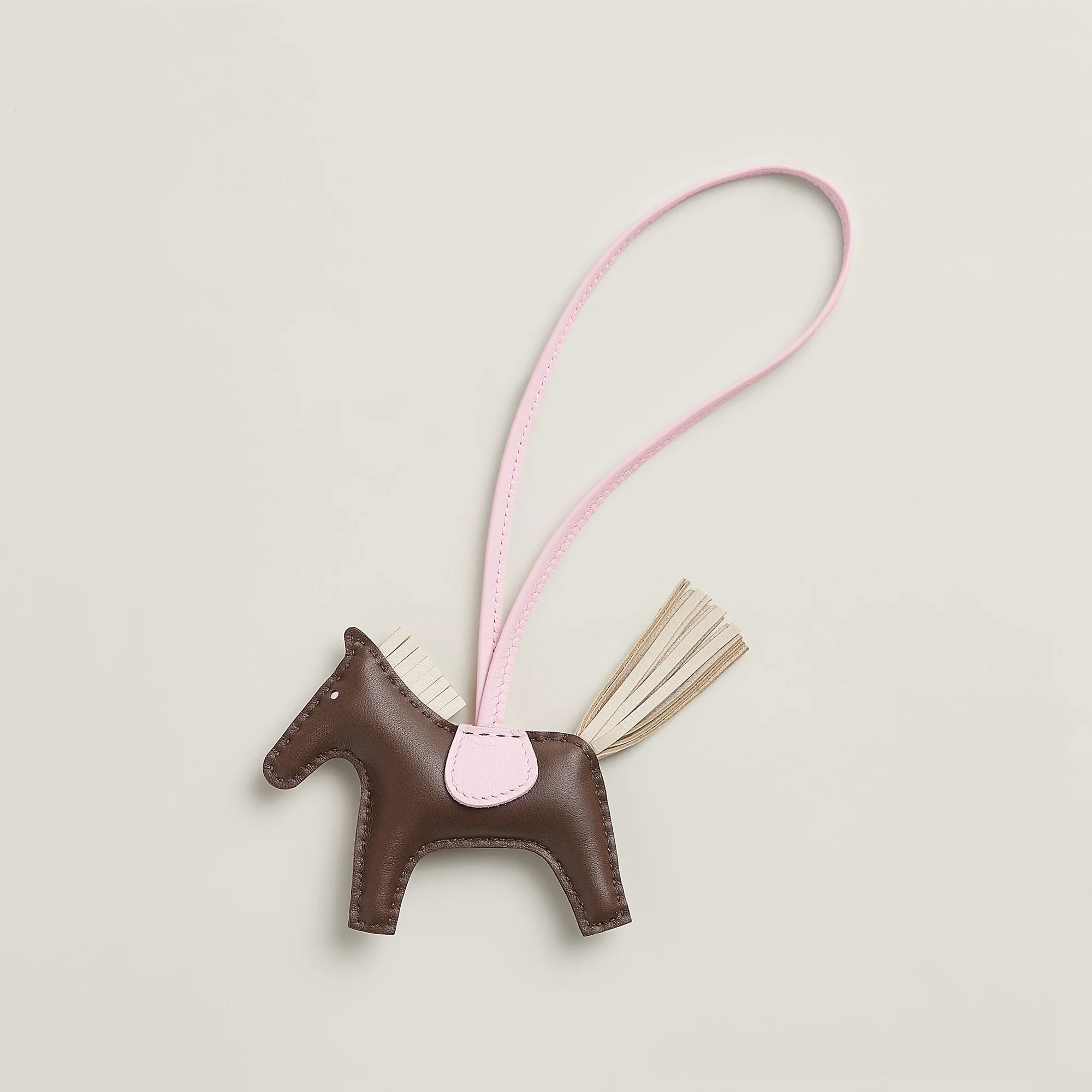 Hermes Rodeo PM Chocolat / Craie / Rose Darling - photo 3