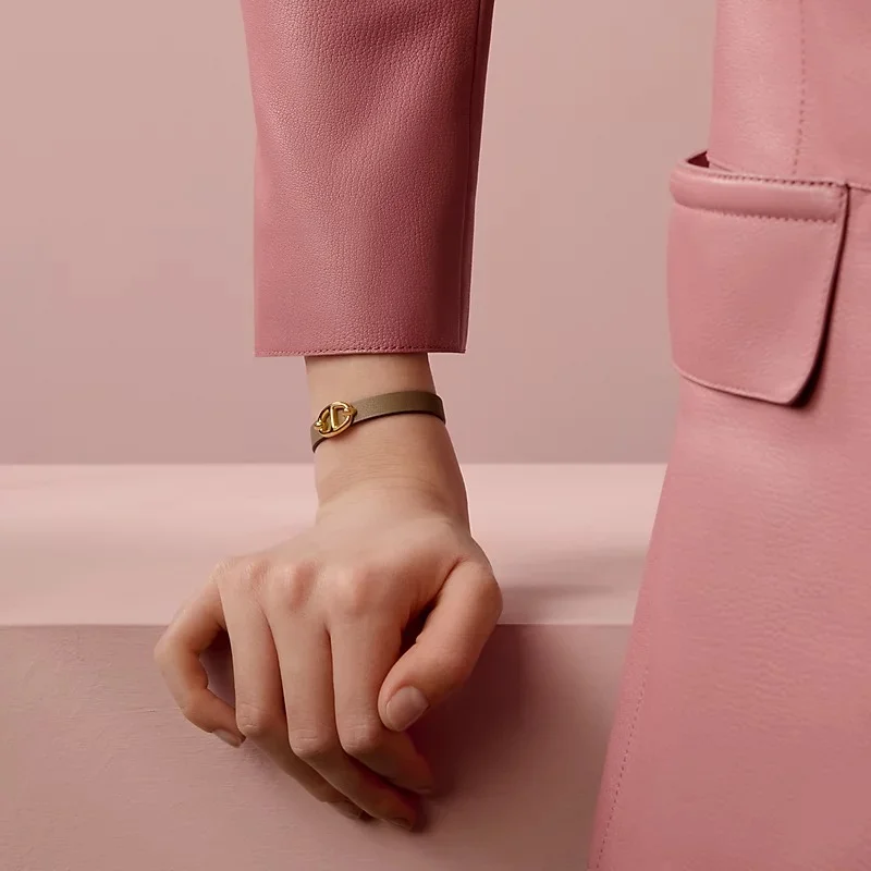 Hermes Mini Thalassa Bracelet Etoupe GHW - photo 4