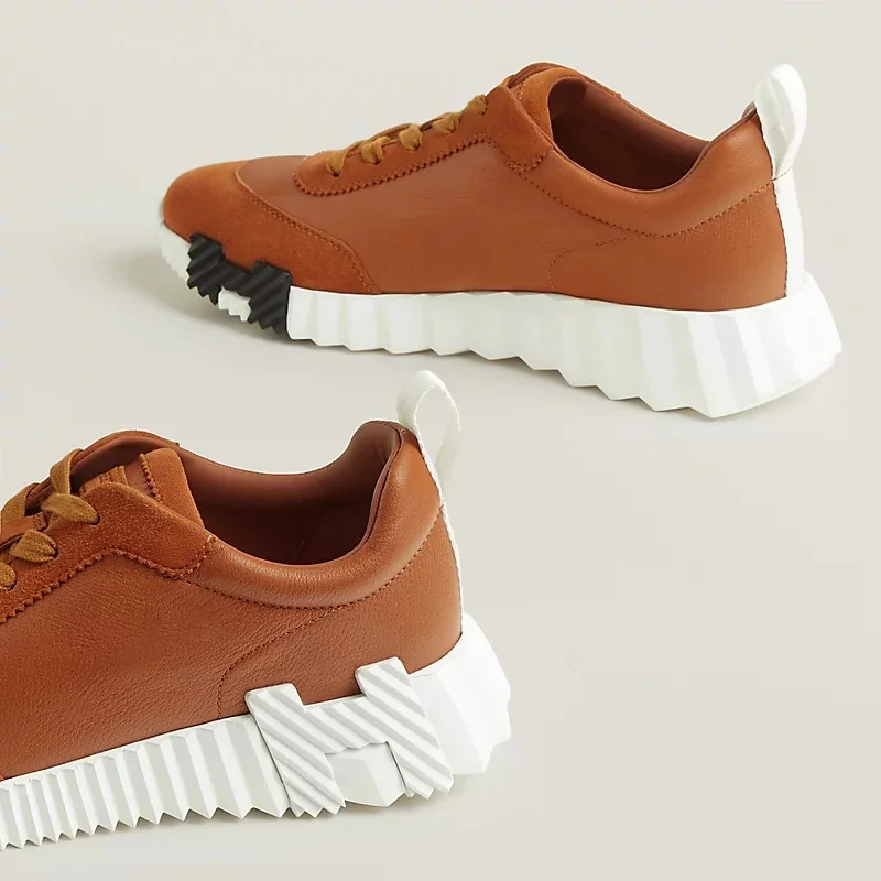 Hermes Bouncing Sneaker Chevre Naturel - photo 6