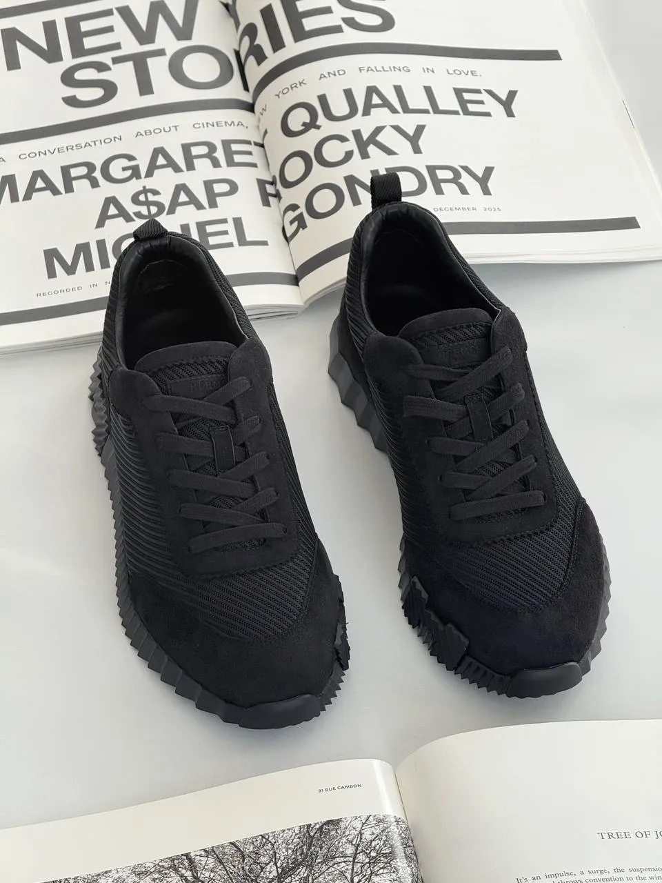 Hermes Hermes Bouncing Sneakers All Black