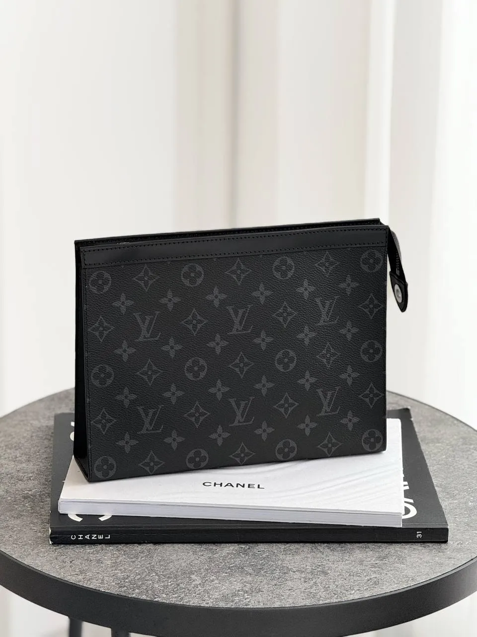 Louis Vuitton LV Pochette Voyage MM Eclipse