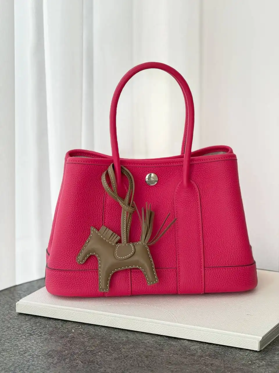 Hermes Rodeo PM Charm Etoupe / Etoupe / Etoupe - photo 3