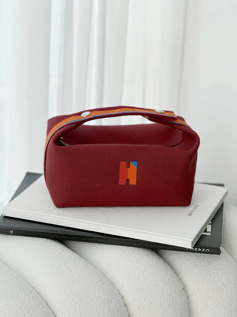 Hermes Hermes Bride A Brac PM H Pavillon Rouge H