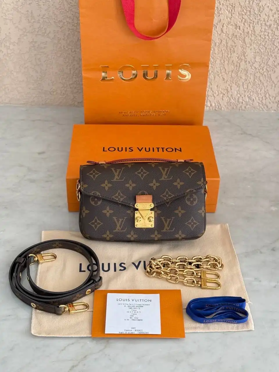 Louis Vuitton Preloved LV Metis East West Monogram