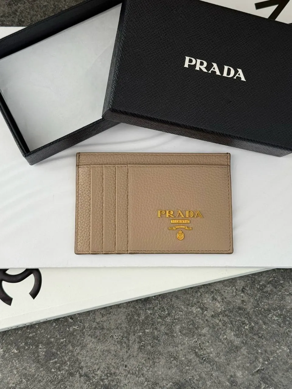 Prada Card Holder Wallet Grain - photo 1