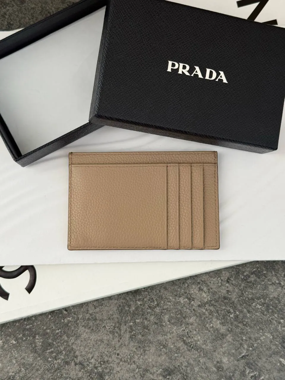 Prada Card Holder Wallet Grain - photo 2