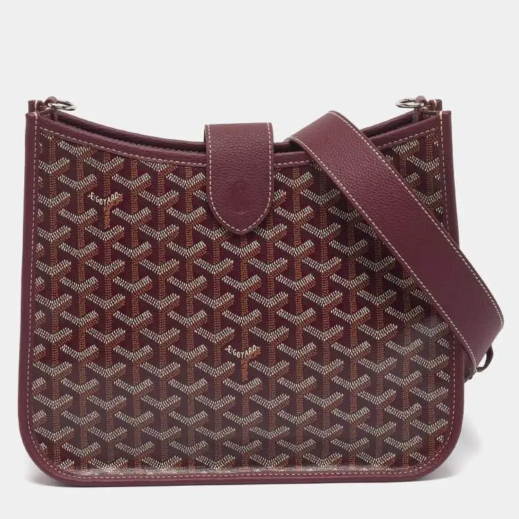 Goyard Musette Bag Burgundy - photo 4