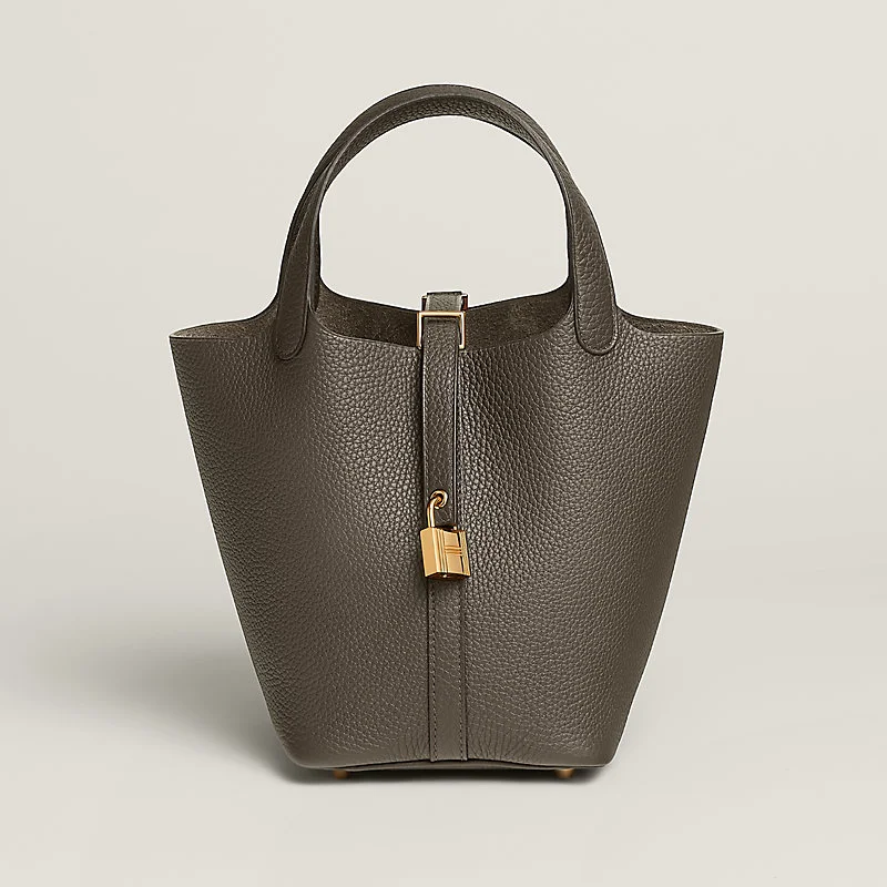 Hermes Picotin 18 / Pico18 Rouge Vert Loden GHW - photo 5