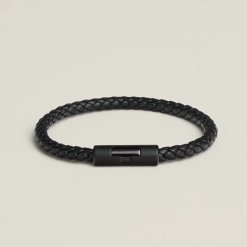 Hermes Hermes Puzzle H bracelet All Black