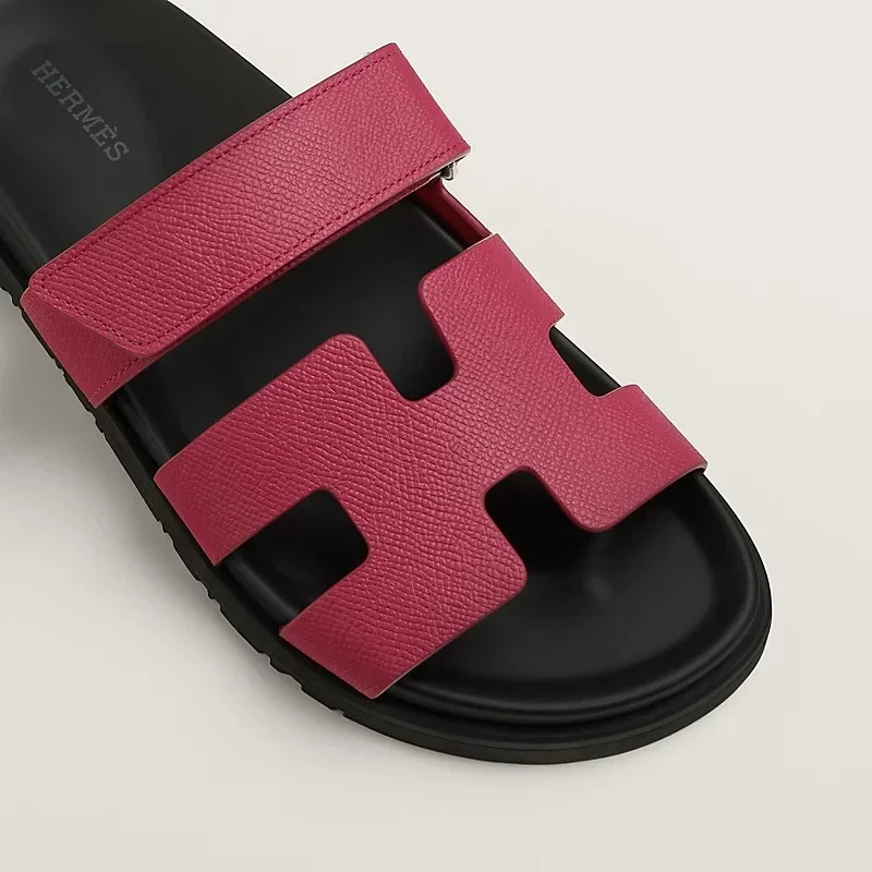 Hermes Chypre Sandal Epsom Rose Magenta - photo 4