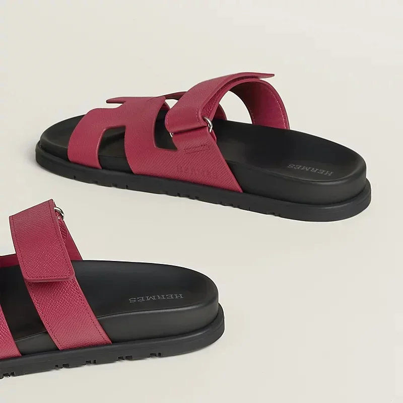 Hermes Chypre Sandal Epsom Rose Magenta - photo 5