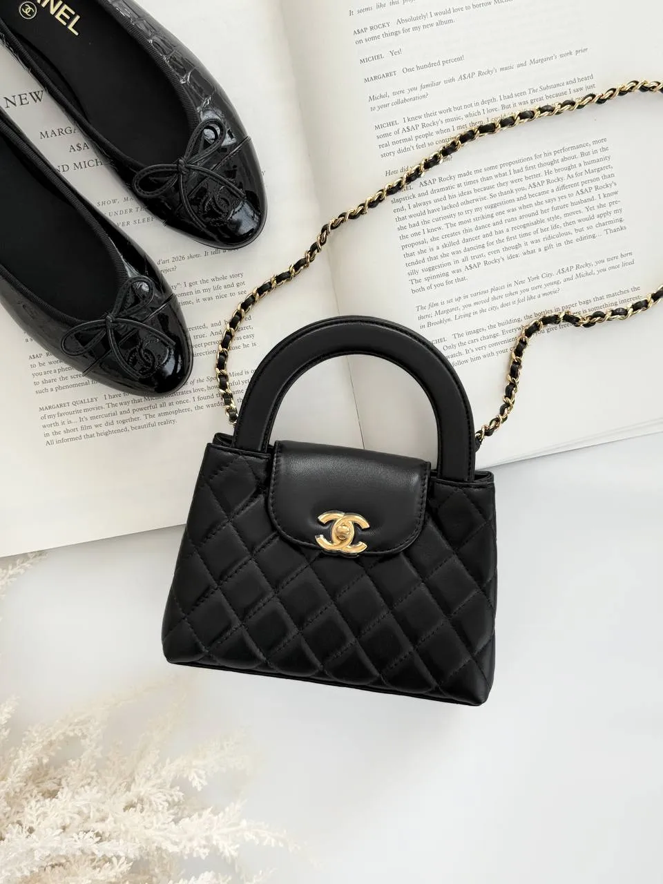 Chanel Ballerine Black Croco Patent - photo 9