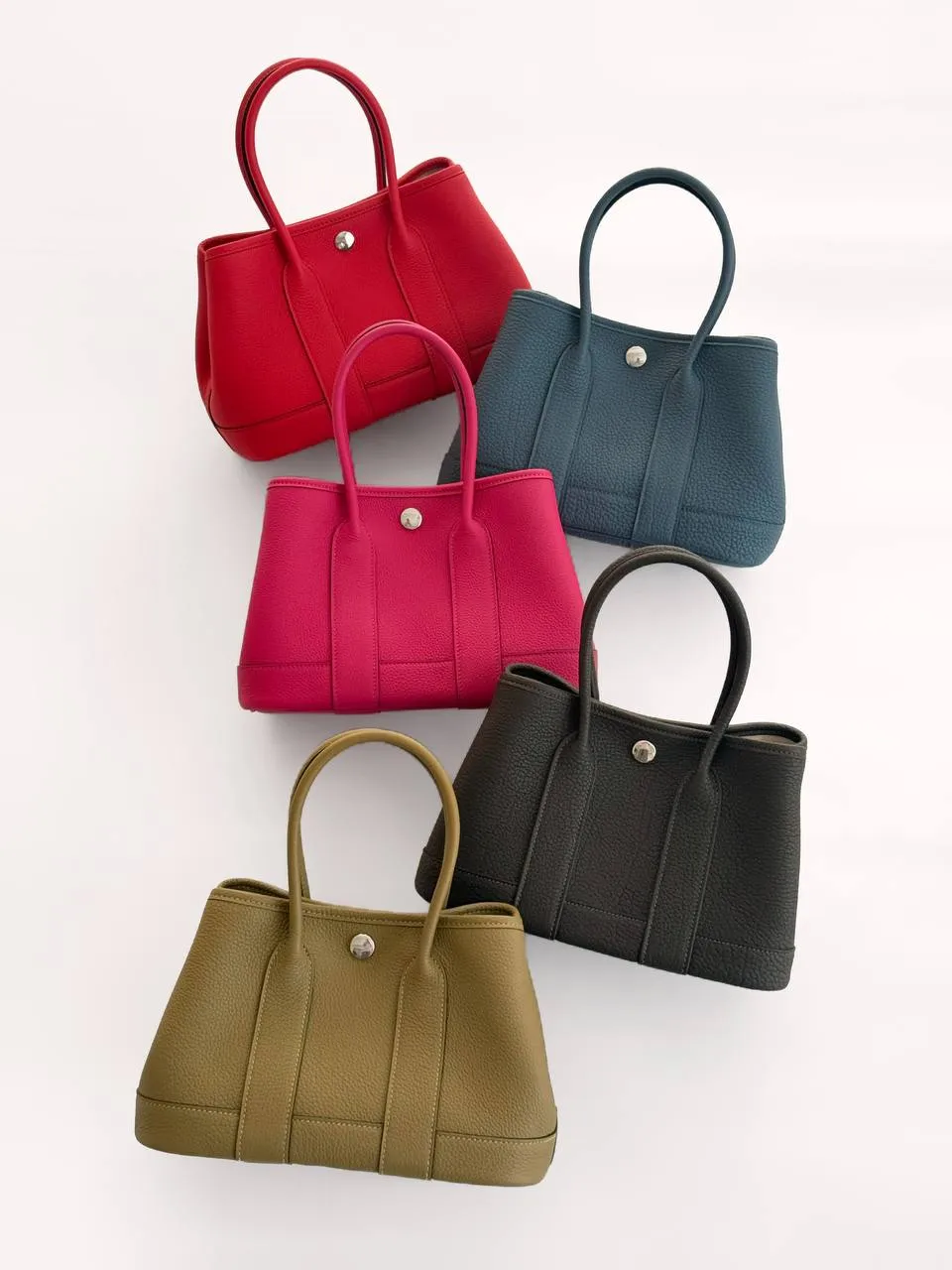 Hermes Neo Garden 23 / Mini Garden Party / Mini GP / GP23 Togo Dune PHW - photo 7