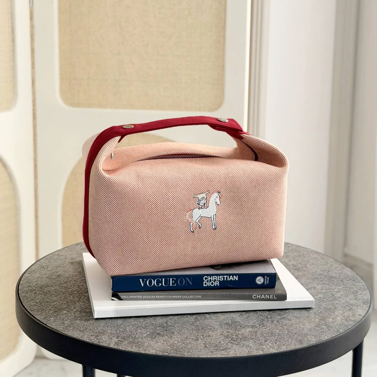 Hermes Hermes Bride A Brac Cabriole GM Terracotta