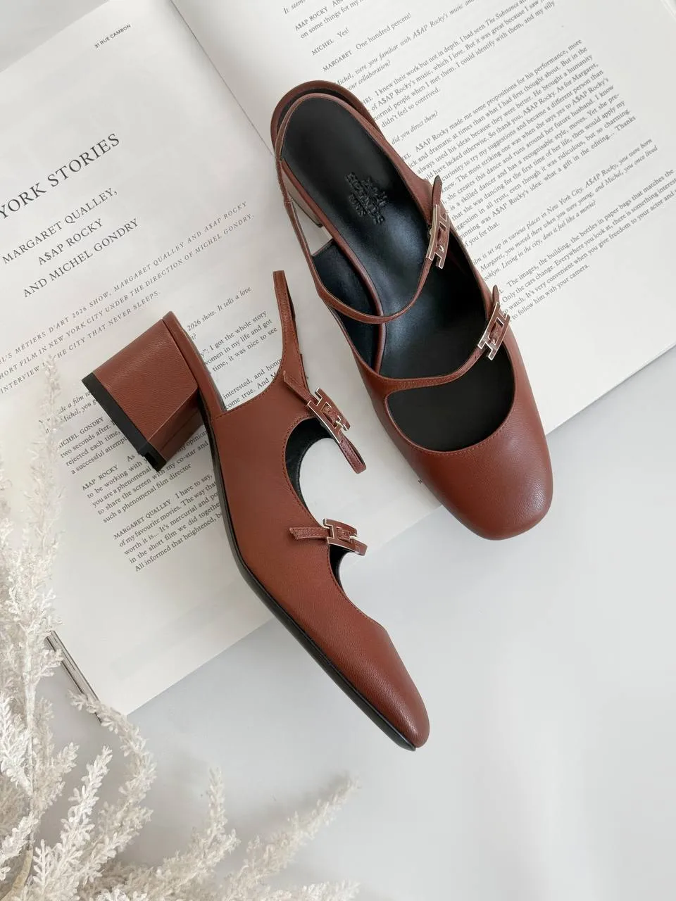 Hermes Jackie 50 Pump Slingback Gold - photo 2