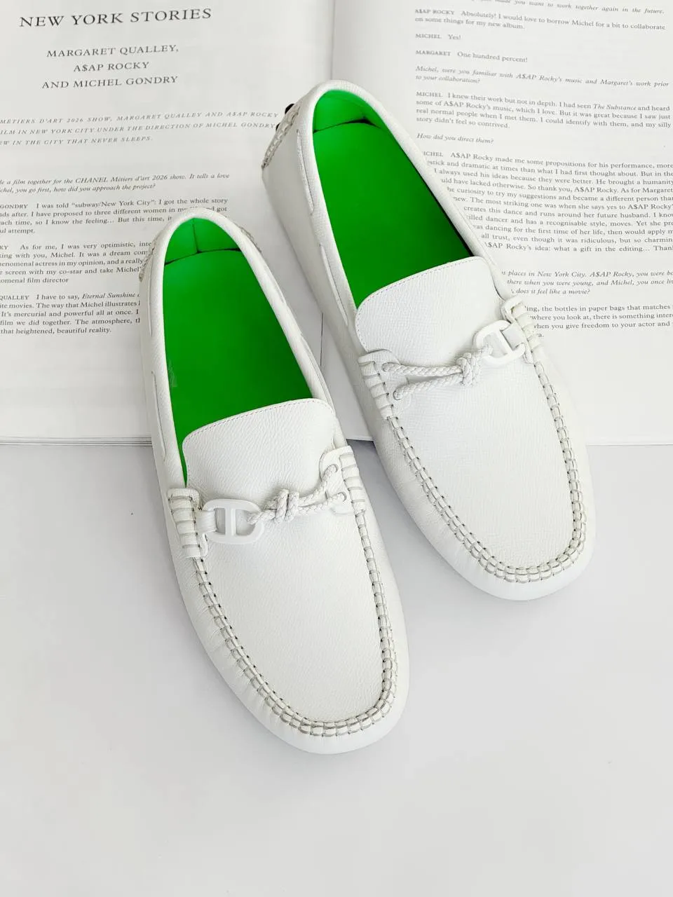 Hermes Hermes Alessandro Loafer Blanc / White
