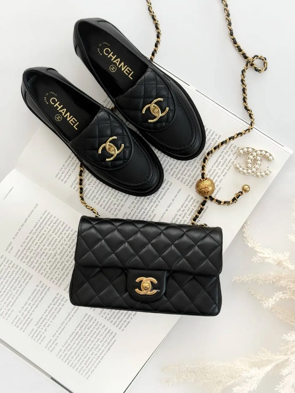 Chanel Mini Rectangle Pearl Crush Black GHW - photo 5