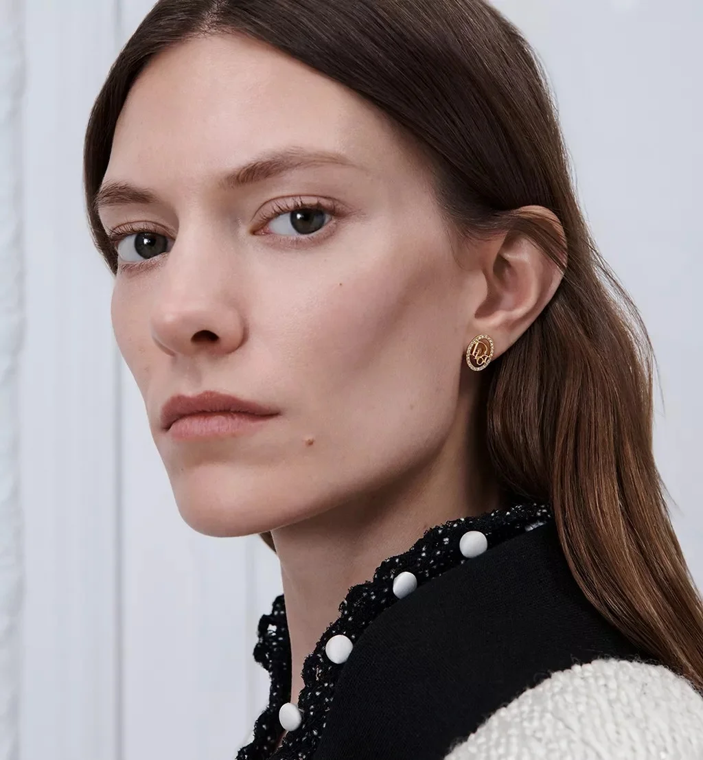 Dior Oblique Earrings Gold - photo 5