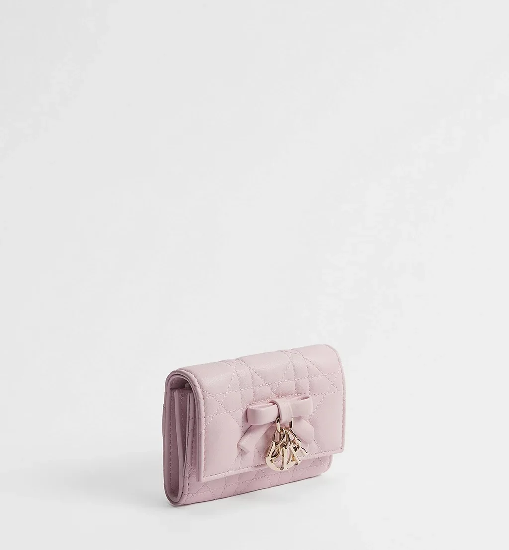 Dior Lady Dior Glycine Wallet Rose Tendre Cannage - photo 4