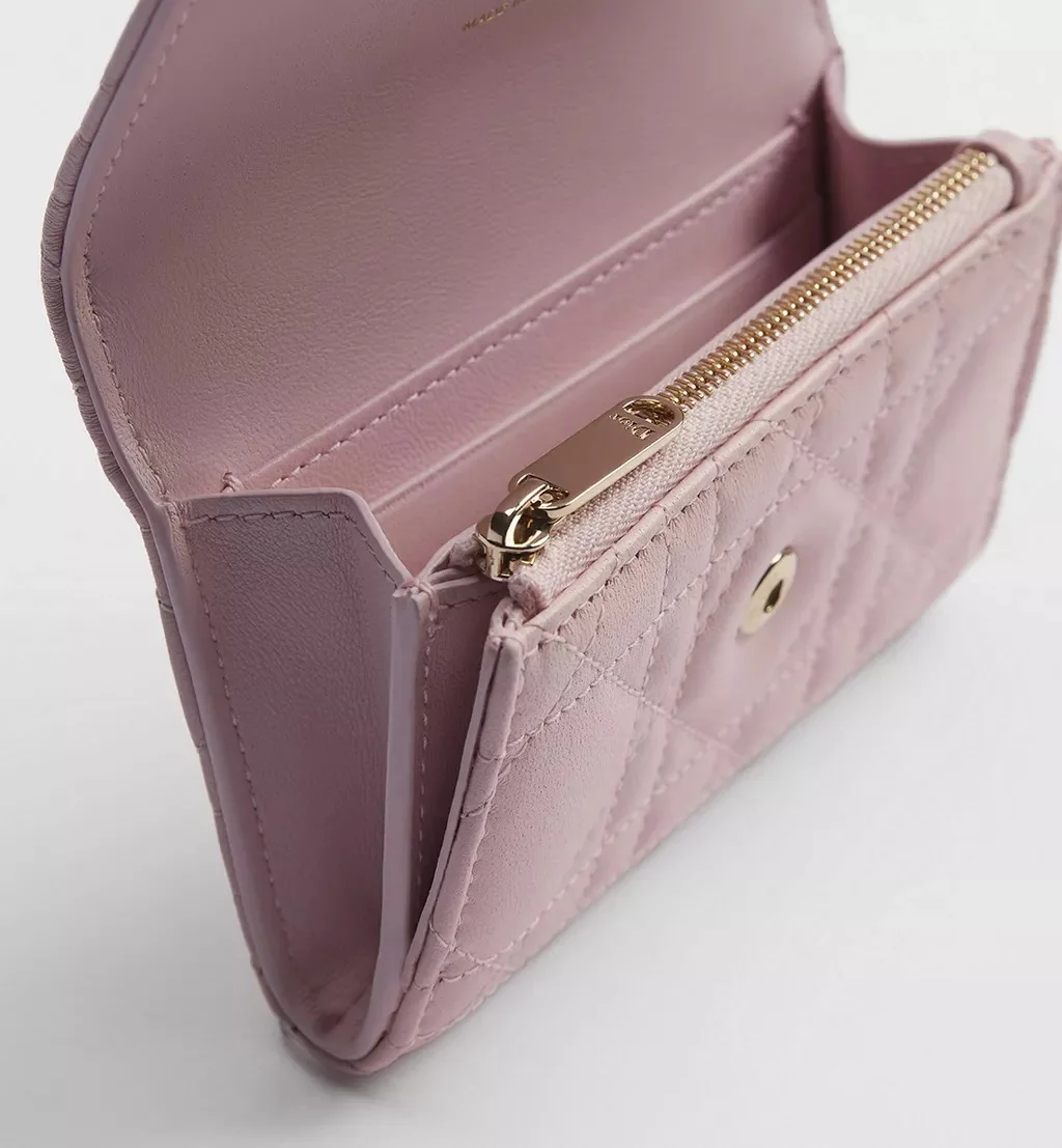 Dior Lady Dior Glycine Wallet Rose Tendre Cannage - photo 7
