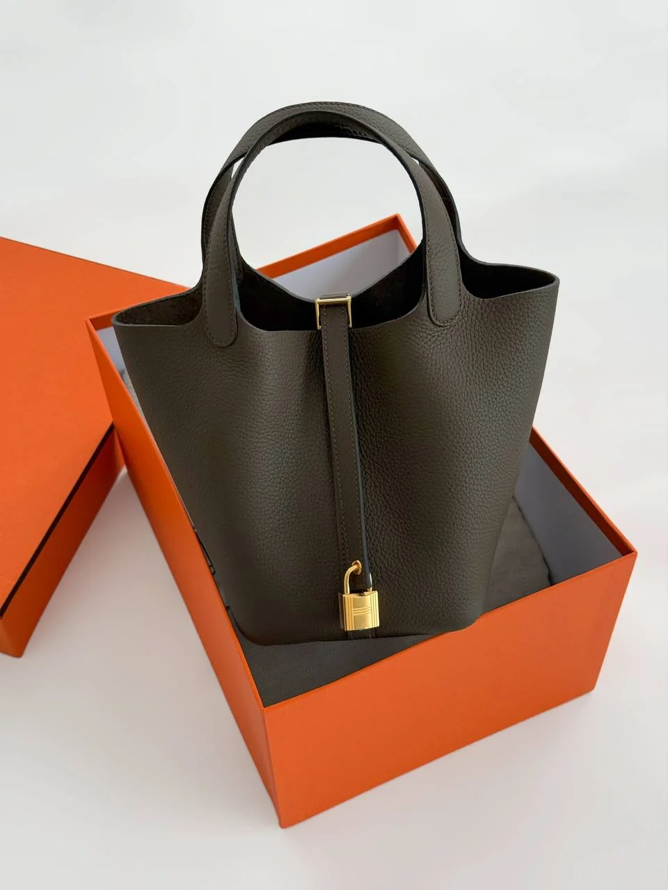Hermes Hermes Picotin 18 / Pico18 Rouge Vert Loden GHW
