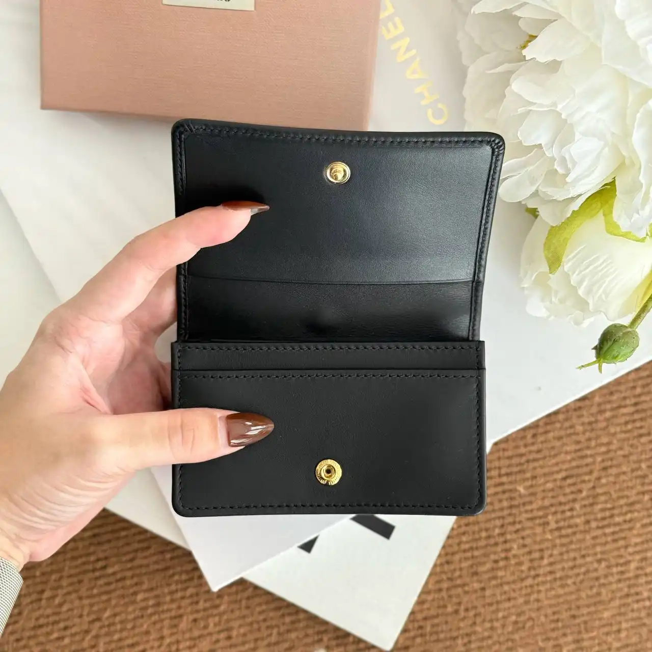 Miu Miu Card Holder Wallet Black - photo 3