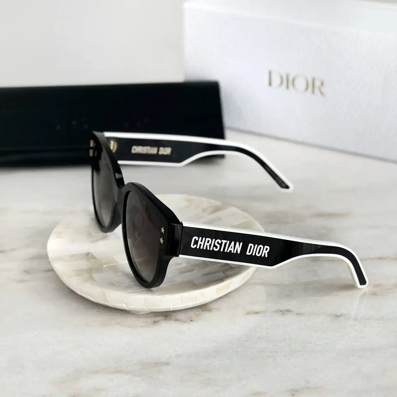 DIOR Dior DiorPacific B2F Black Butterfly Sunglasses