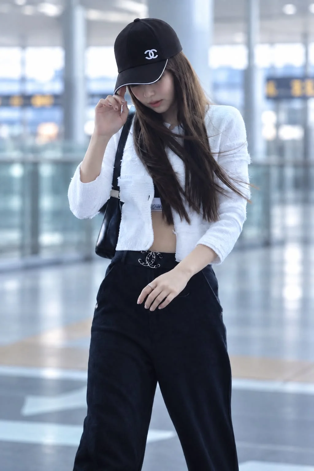 Chanel CC Baseball Cap Black - photo 3