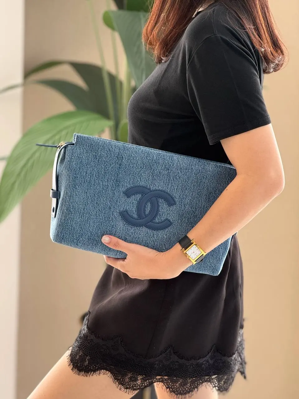 Chanel Metiers d'Art 2026 Clutch Denim - photo 3