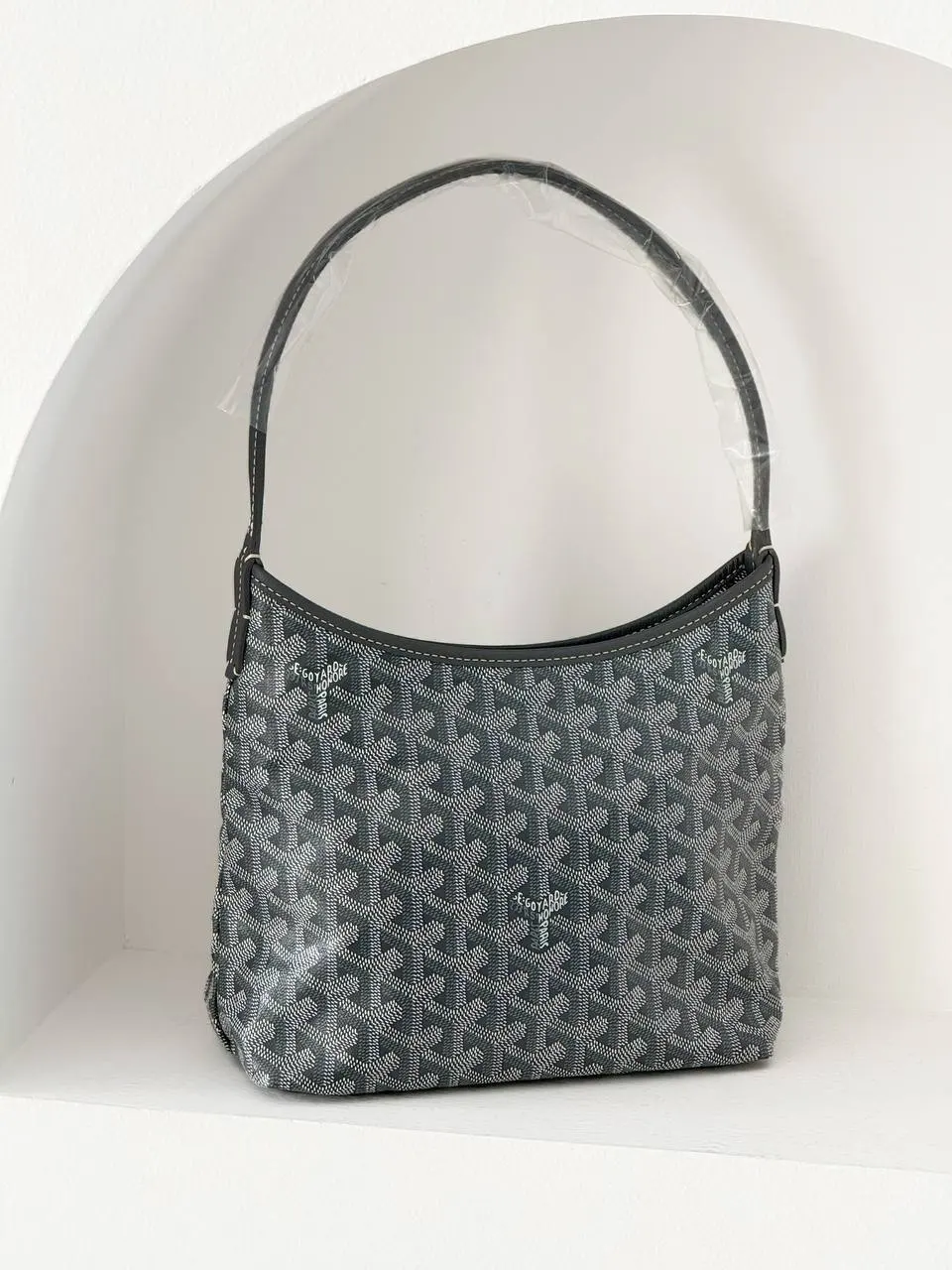 Goyard Mini Boheme Hobo - Grey