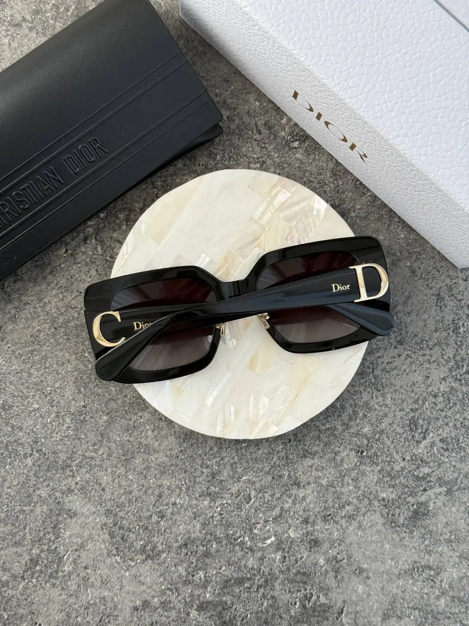 Dior Initials S2F Black Square Sunglasses - photo 4