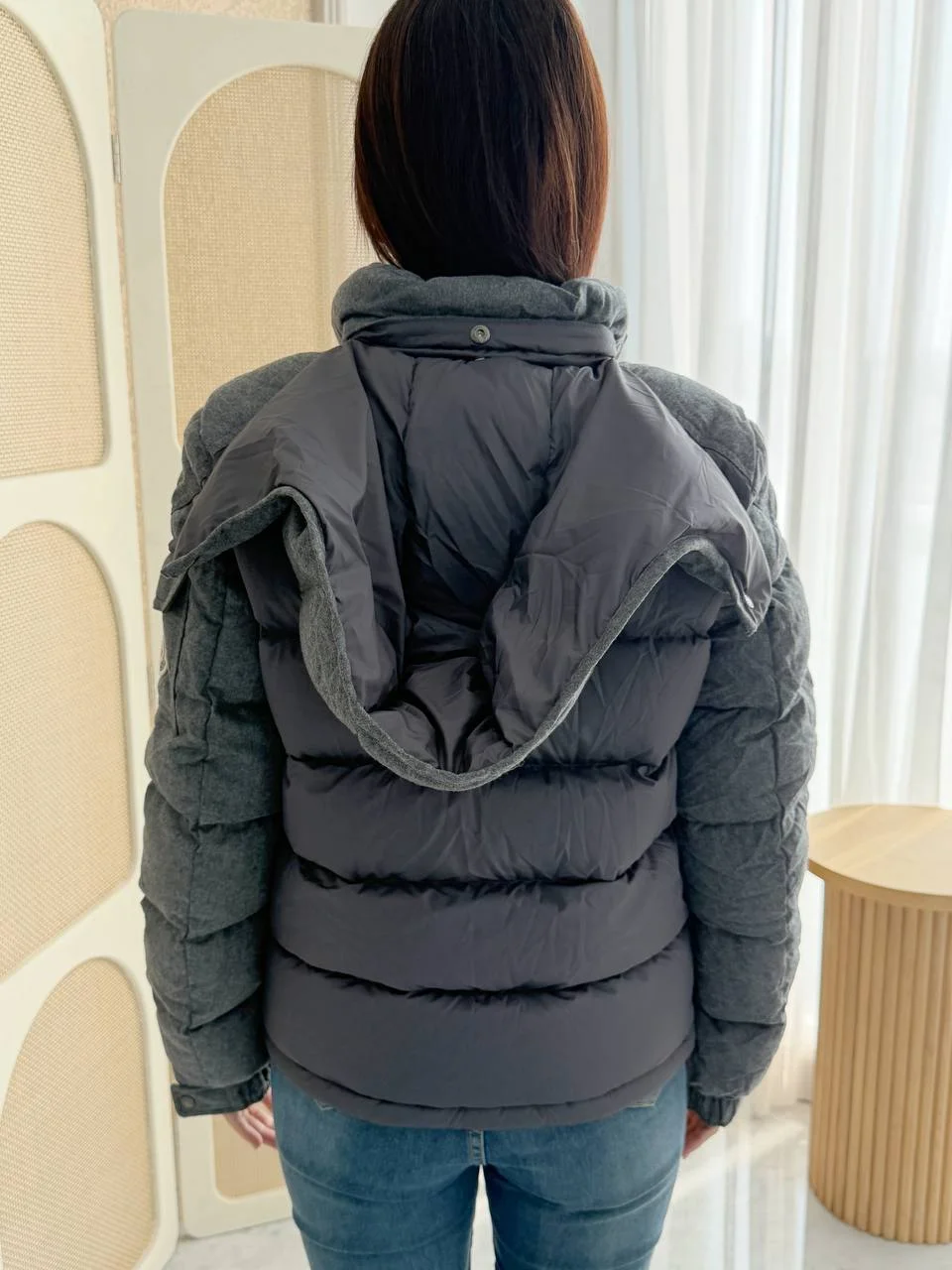 Moncler Enfant Montgenevre Padded Jacket Grey - photo 4