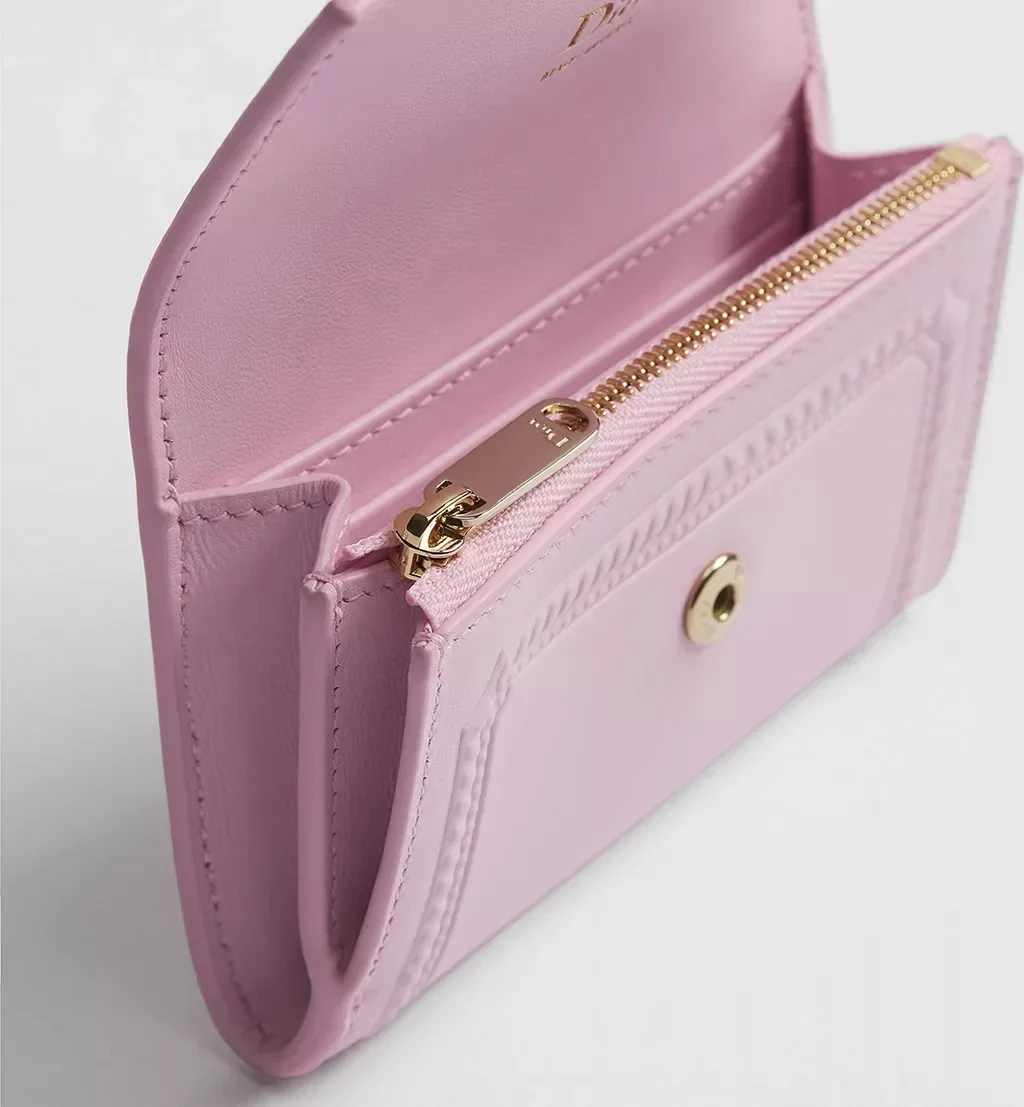 Dior Salon Glycine Wallet Dior Moulures Debossed - photo 8