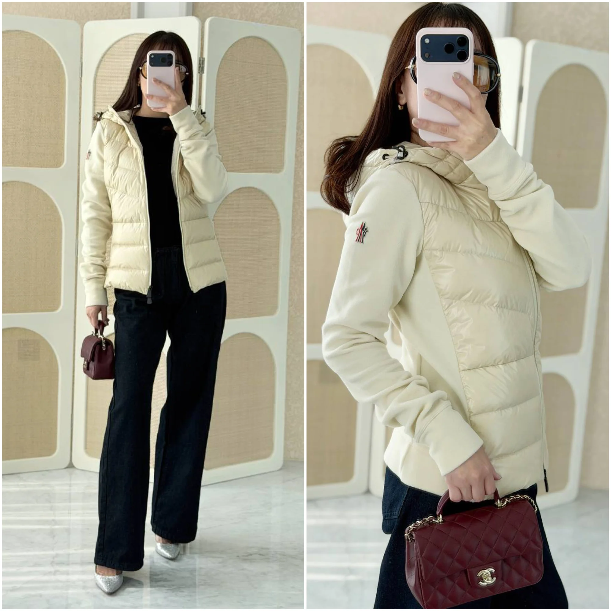 Moncler Moncler Grenoble Jacket Creme