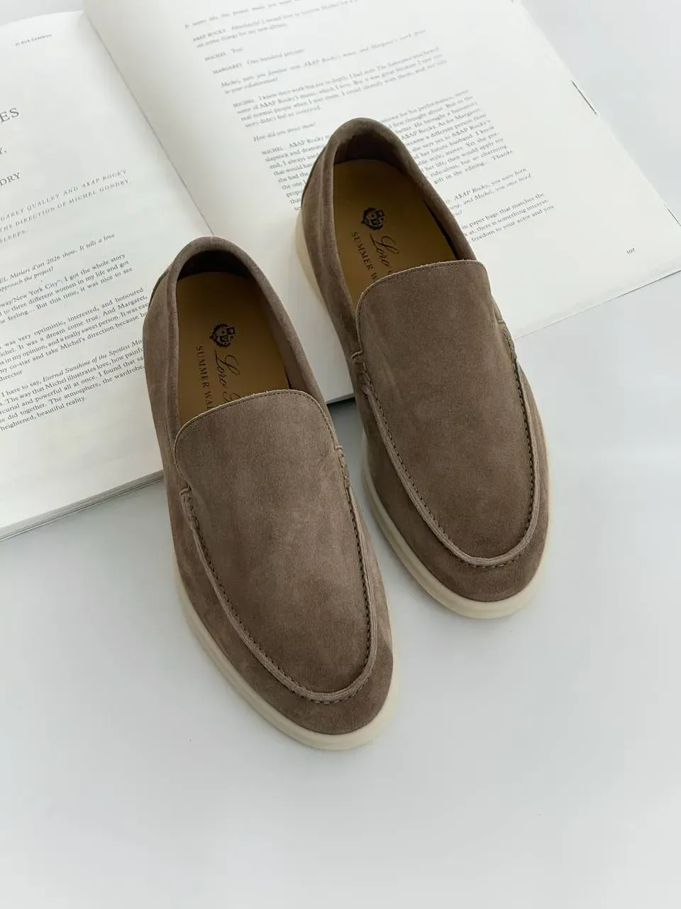 Loro Piana Loro Piana Summer Walk Loafer Suede Ground