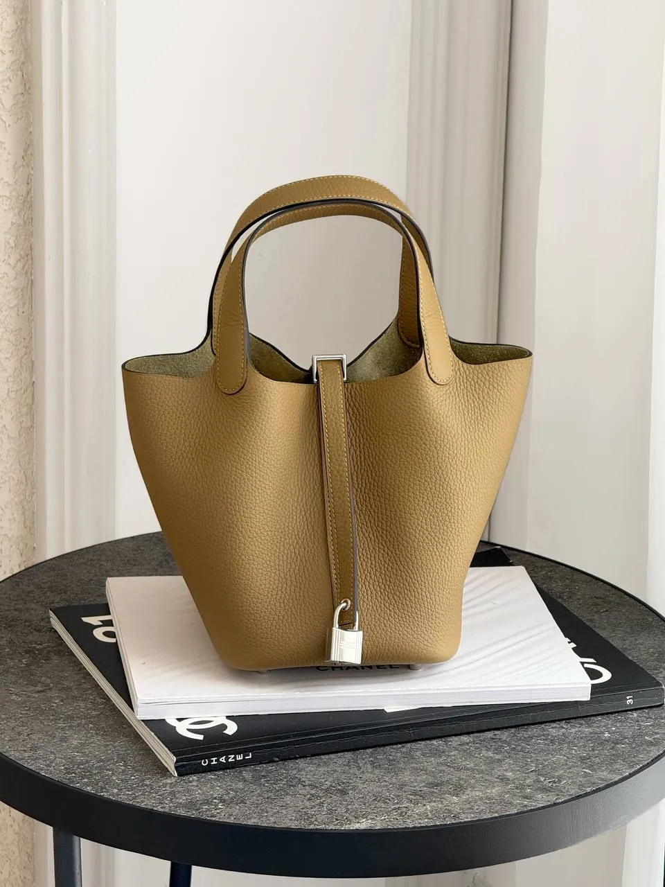 Hermes Picotin 18 / Pico18 Dune PHW - photo 1