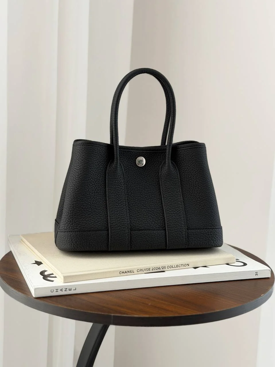 Hermes Hermes Neo Garden 23 / Mini Garden Party / Mini GP / GP23 Negonda Noir Black PHW